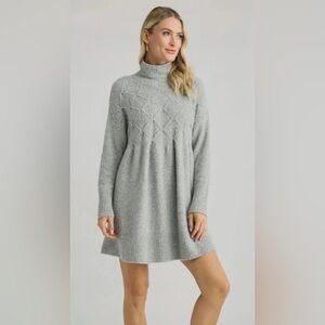Free People Jaci Sweater Dress in Grey